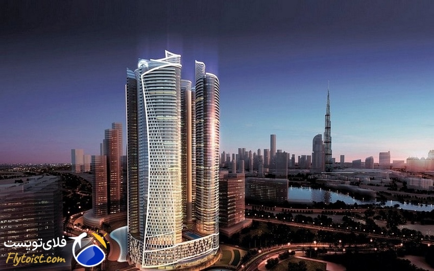 هتل پارامونت دبی، ویوی برج خلیفه
